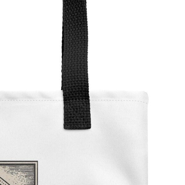 Bolsa de tela “La Fuerza” – Tarot, diseño espiritual, resistente y con asas largas - Imagen 6