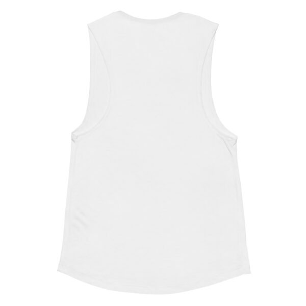 Camiseta sin mangas espiritual para mujer “La Fuerza” – Tarot, estilo holgado y suave, ideal para looks conscientes - Imagen 5